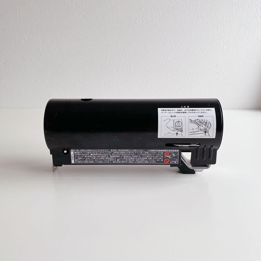 【美品】 peak &CAMPバーナー ブラック GS-600