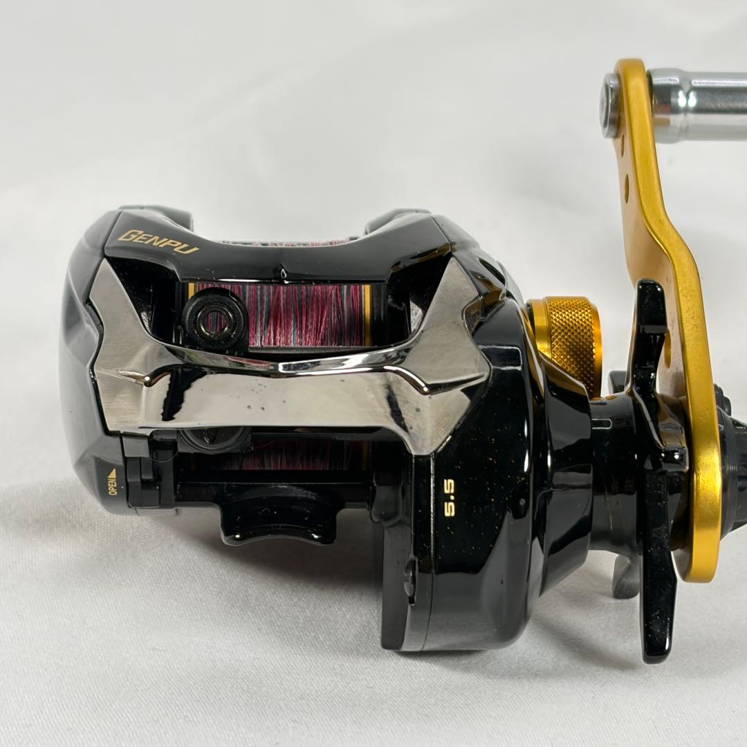 ［極美品］シマノ：ＧＥＮＰＵ（幻風）ＸＴ　201ＰＧ 両軸リール　左巻き