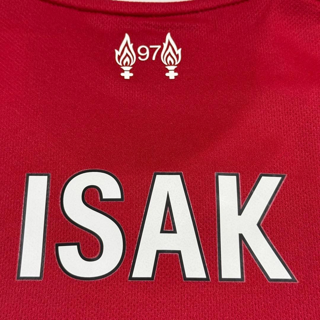 正規品 未着用 リバプールFC 25/26 ISAK ホーム ユニフォーム