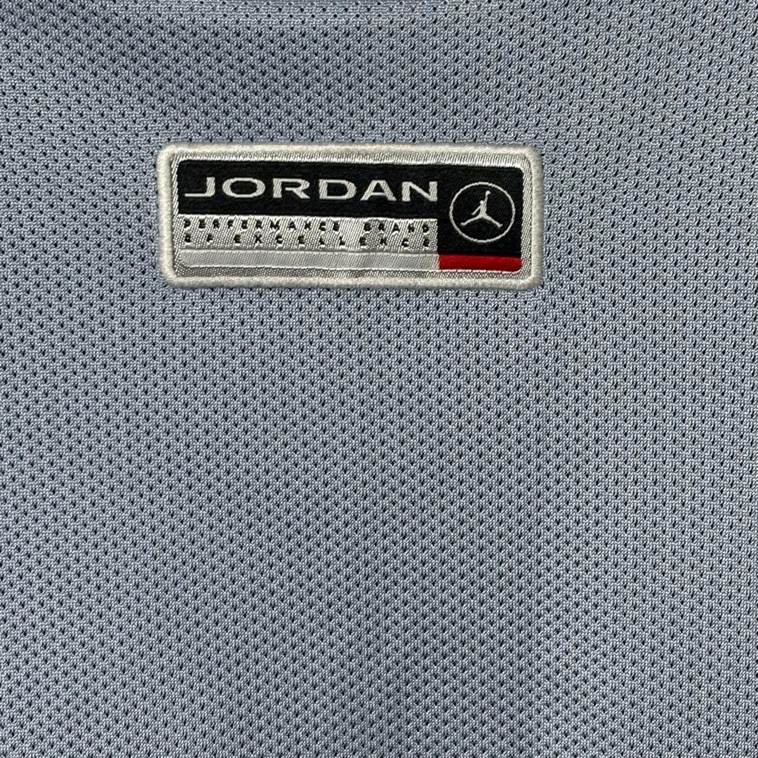 希少 JORDAN リバーシブル タンクトップ バスケ ネイビー グレー XXL