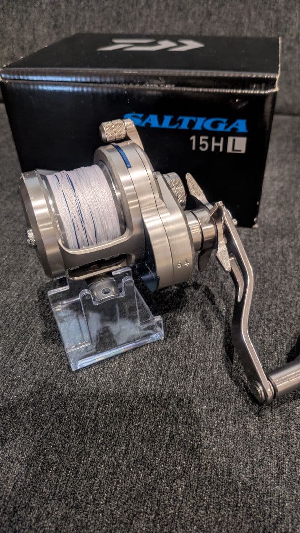 ダイワ Saltiga 15HL ソルティガ 左巻き 替えスプール ジギング