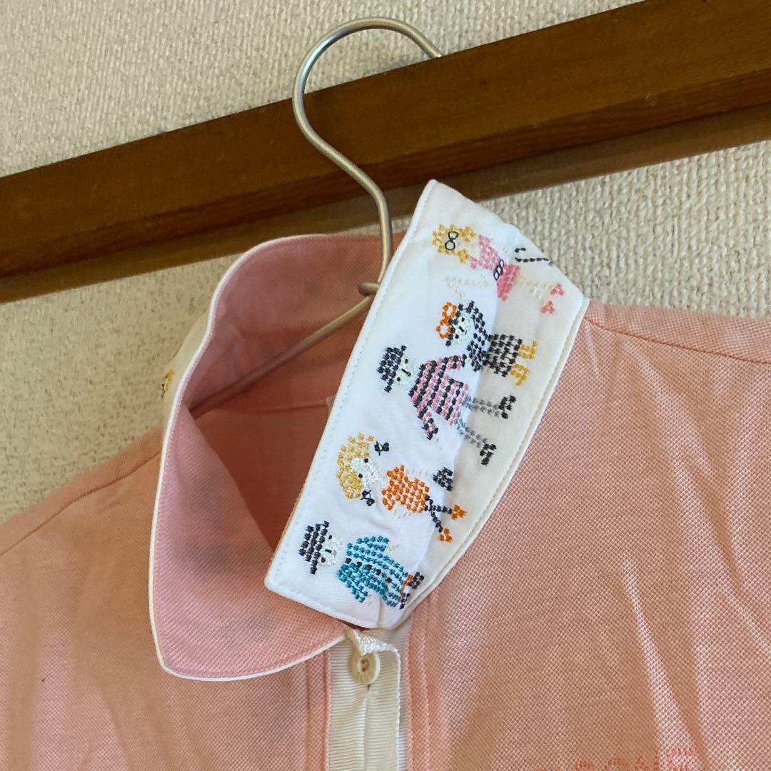 ピンク ポロシャツ レディース