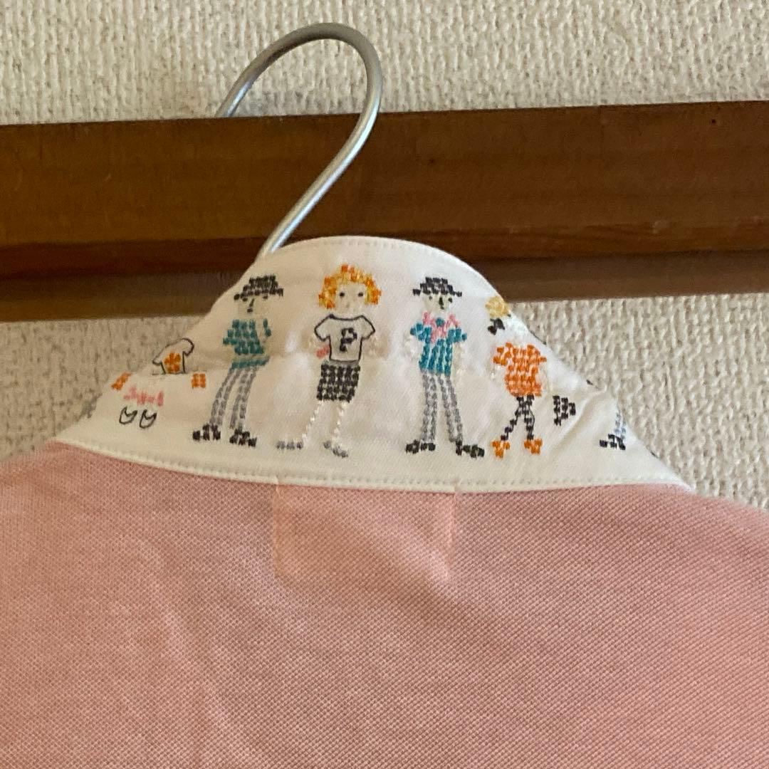 ピンク ポロシャツ レディース