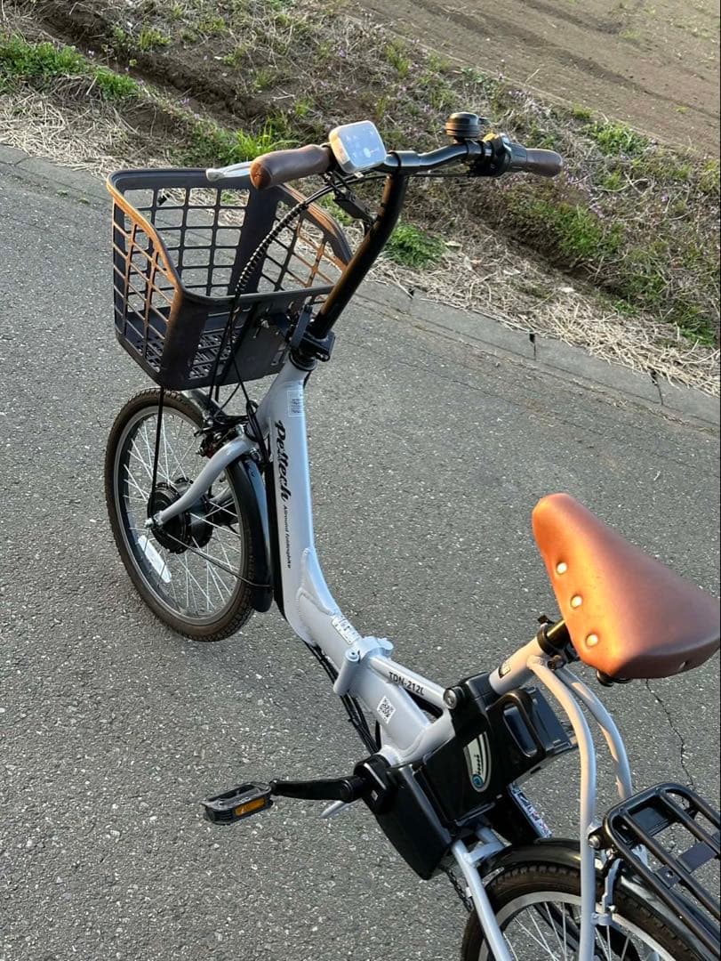 Peltech 212L電動アシスト 折りたたみ自転車