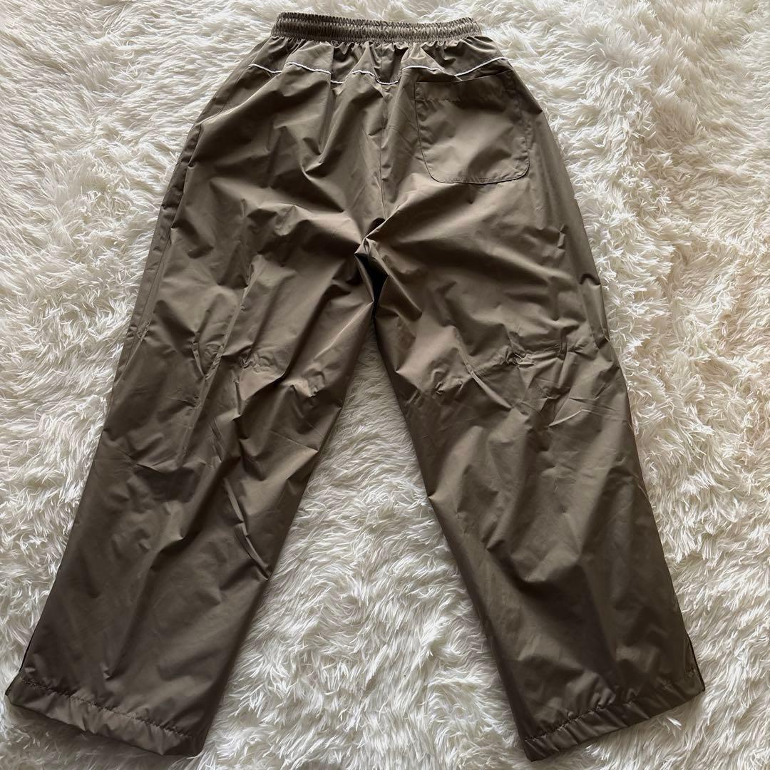 古着　ナイキ ウインドブレーカー セットアップ カーキ×黒　CLIMA-FIT