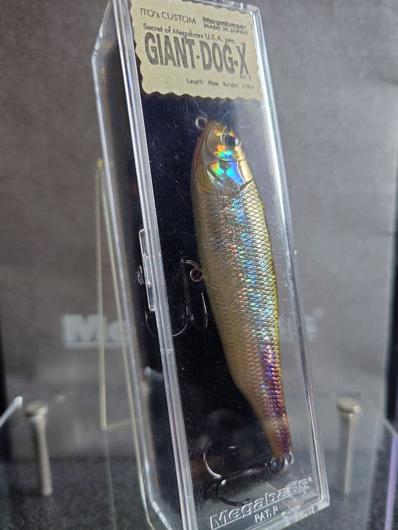メガバス ito ジャイアント ドッグx オールド'98 GGワカサギ 未使用品