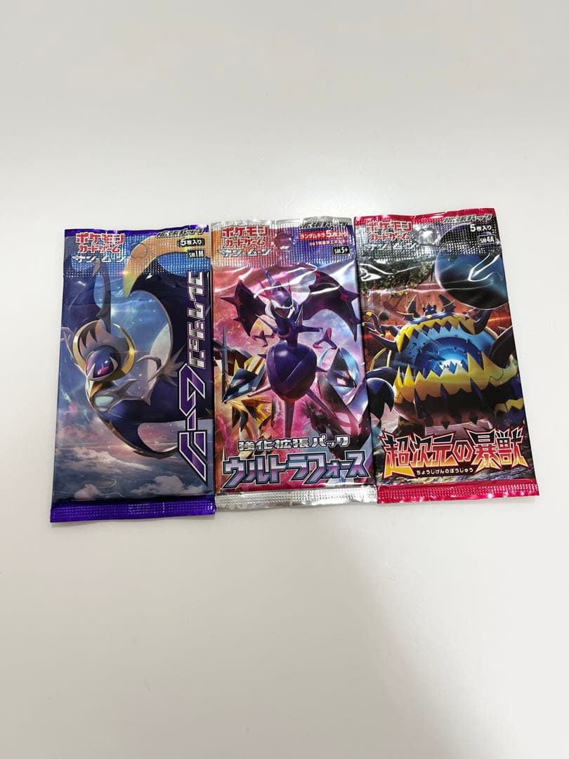 コレクションムーンウルトラフォース超次元の暴獣ポケモンカード未開封パック