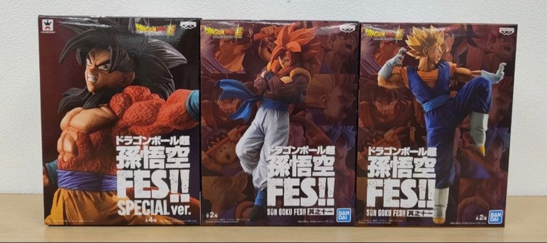 【新品未開封】ドラゴンボール超 孫悟空 FES！！ フィギュア 3点セット
