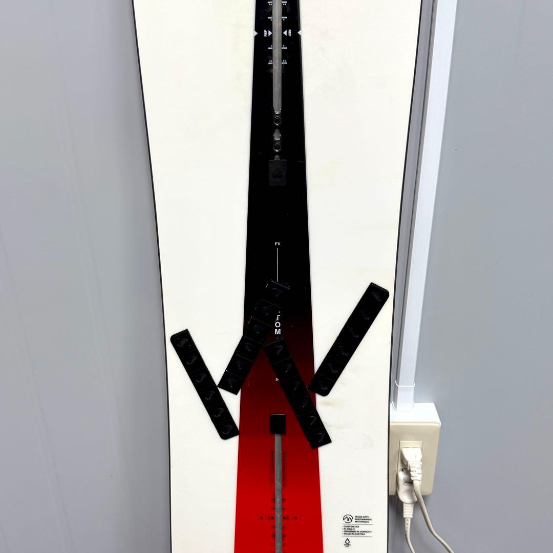 【超美品】BURTON バートン カスタム フライングV スノーボード 154