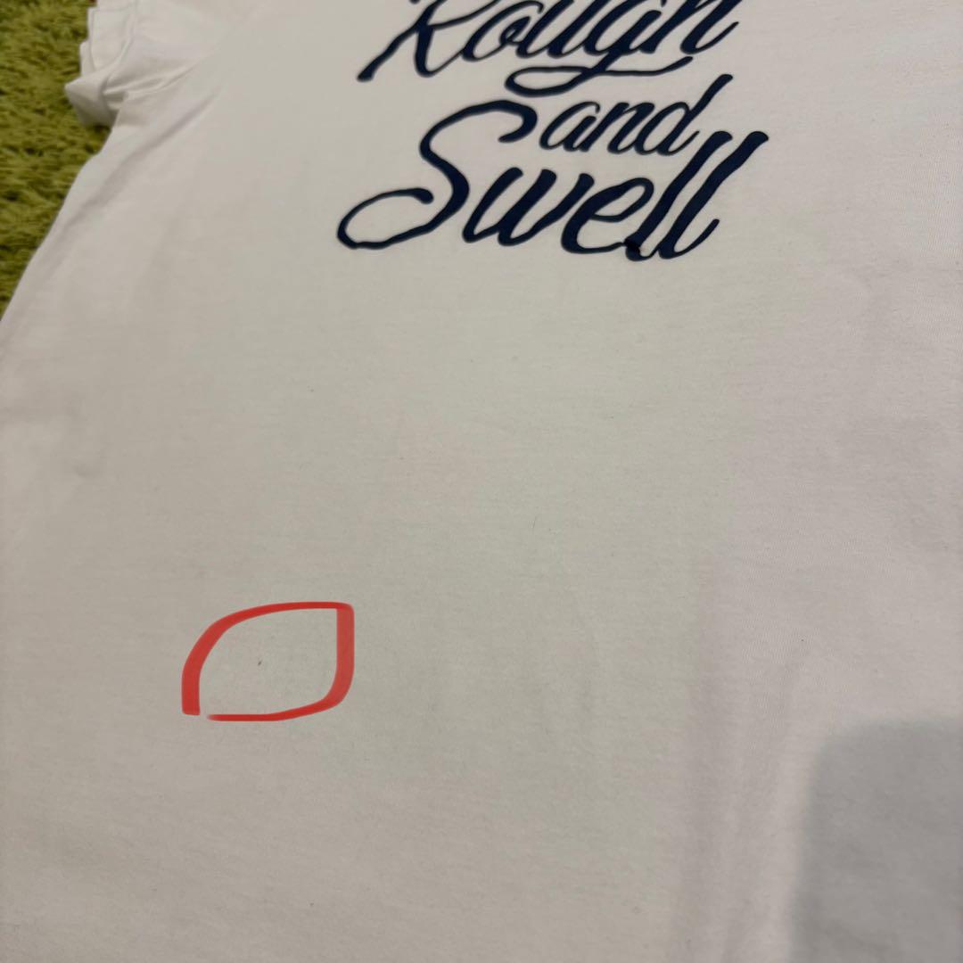 ROUGH&SWELL ラフアンドスウェル 襟付きシャツ tシャツ ホワイト Ｓ
