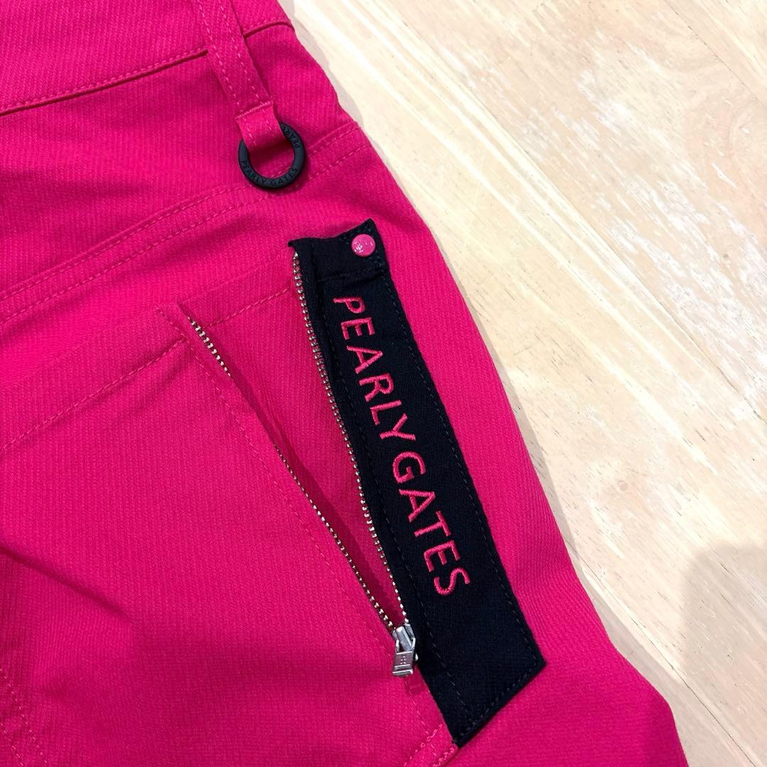 パーリーゲイツ☆新品 ドライストレッチドビーカルゼ 5ポケットパンツ