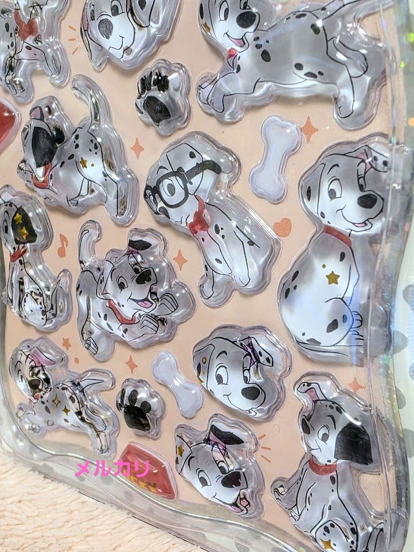 ディズニー 101匹わんちゃん ボンボンドロップシール プチドロップ セット