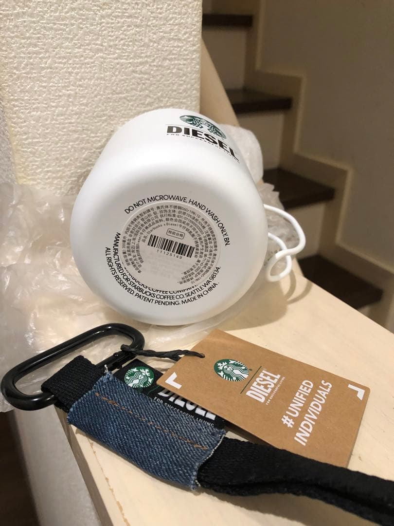 最後一点　【中国限定】スタバ DIESEL ディーゼル コラボ ステンレス マグ