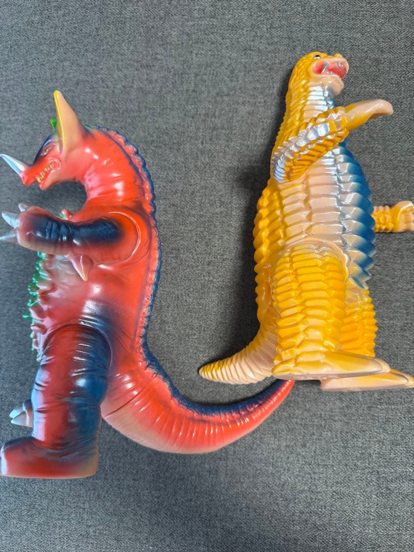ブルマァク　レッドキング　ゴモラ　怪獣シリーズ レトロカラー
