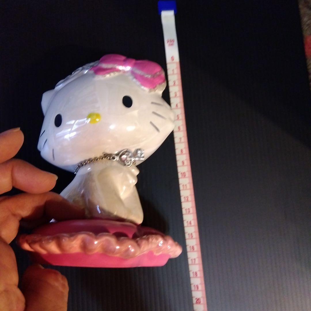 チャーミーキティ　レトロ　陶器　貯金箱