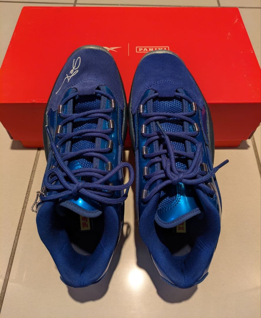 【美品】Reebok PANINI QUESTION LOW 27.5cm