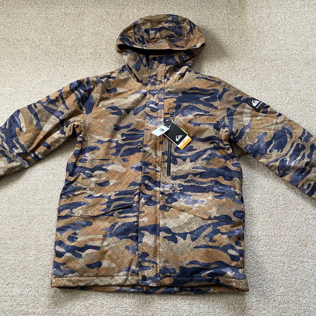 新品未使用　QUIKSILVER スノボーウェア　サイズ M〜L ニット帽付き