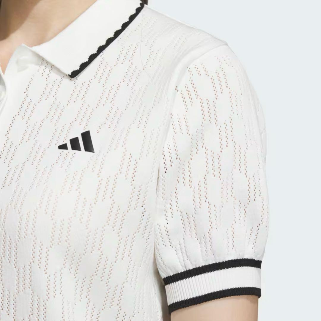 adidas golf ポロシャツ パフスリーブ アディダス ゴルフレディース