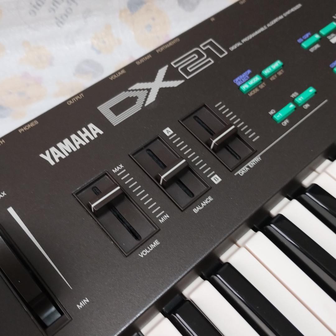 「 DX21 」YAMAHA・FM音源搭載デジタルシンセサイザー