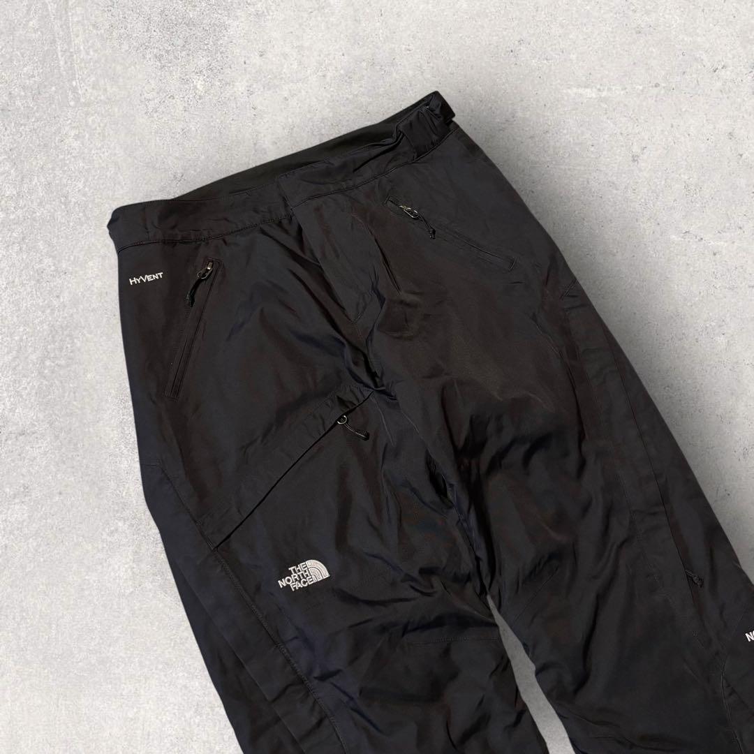 【ザ・ノースフェイス】スキー　スノボーパンツ　ハイベント　黒　M 中綿入りk