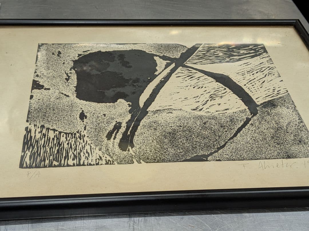 石版画 Mare Nostrum P/A 1987年　本物　フランス