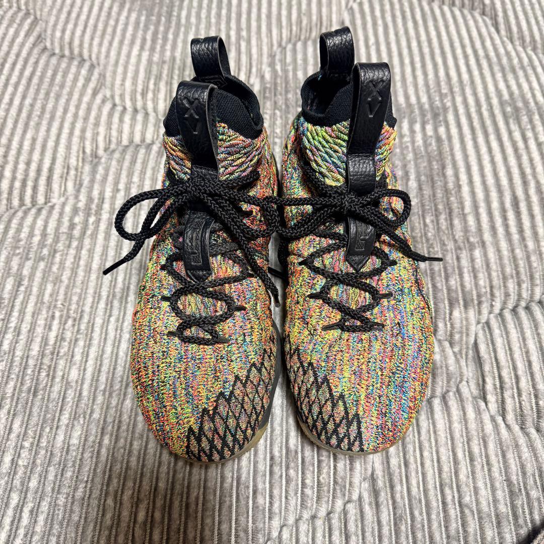 【ナイキ】NIKE LEBRON 15 マルチカラー　24.5cm
