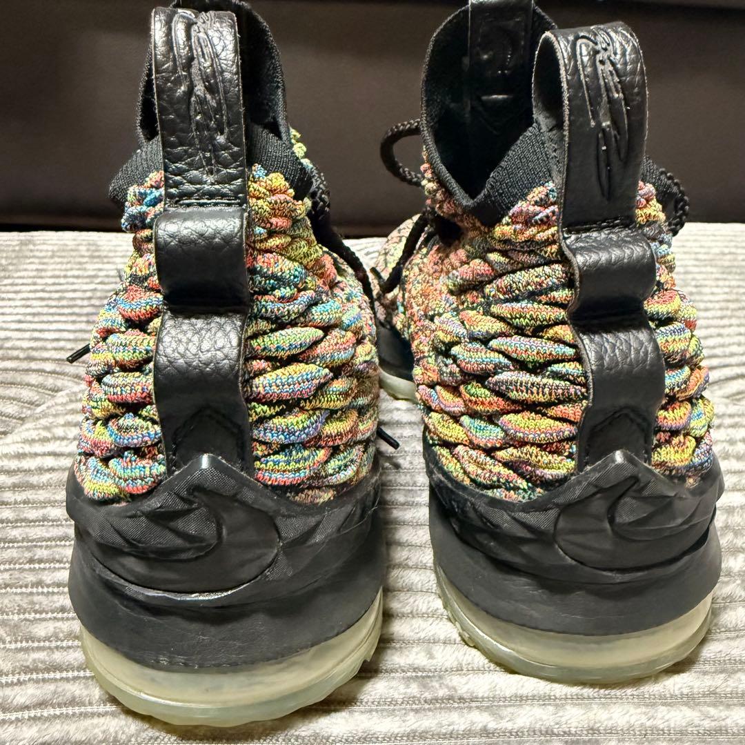 【ナイキ】NIKE LEBRON 15 マルチカラー　24.5cm