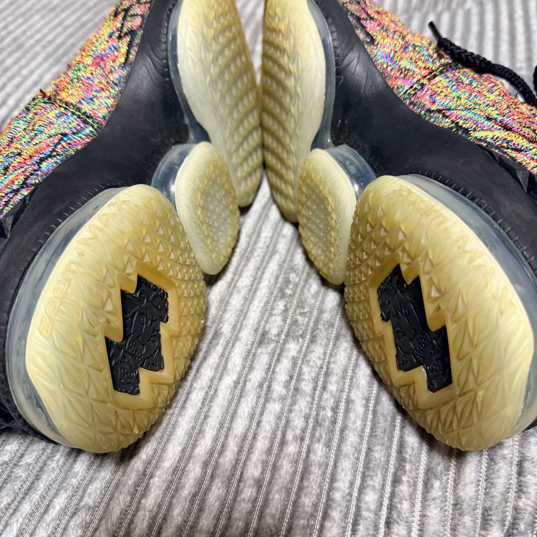【ナイキ】NIKE LEBRON 15 マルチカラー　24.5cm