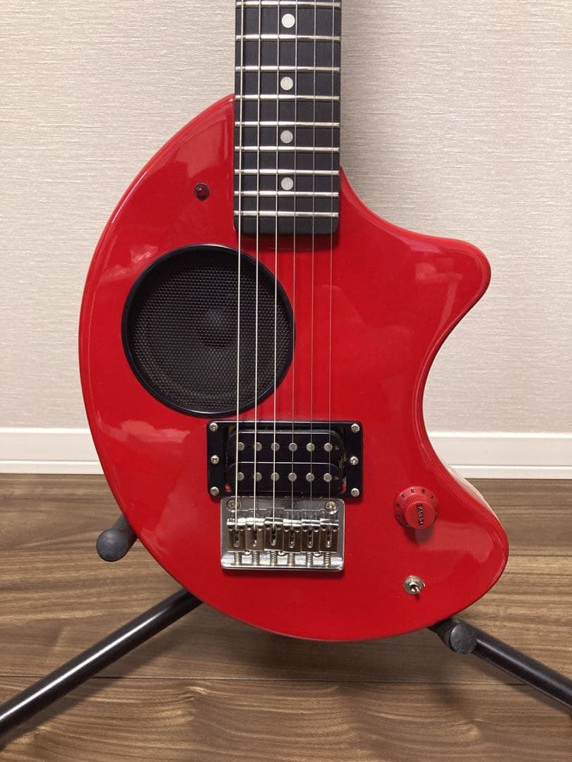 美品 FERNANDES ZO-3 赤 レッドUSBアダプター付き 弦新品