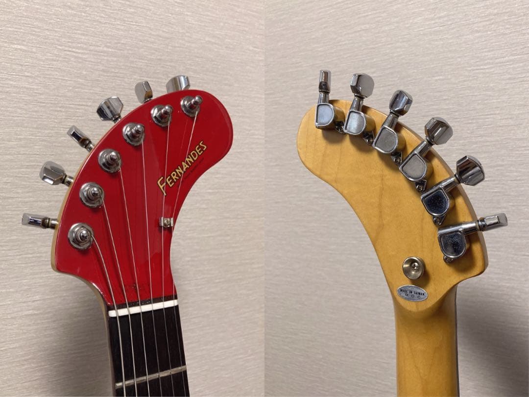 美品 FERNANDES ZO-3 赤 レッドUSBアダプター付き 弦新品