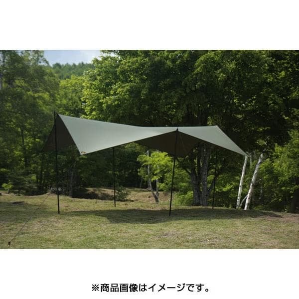 新品未開封品　ソトラボ SotoLabo コットン　コカゲタープ グリーン