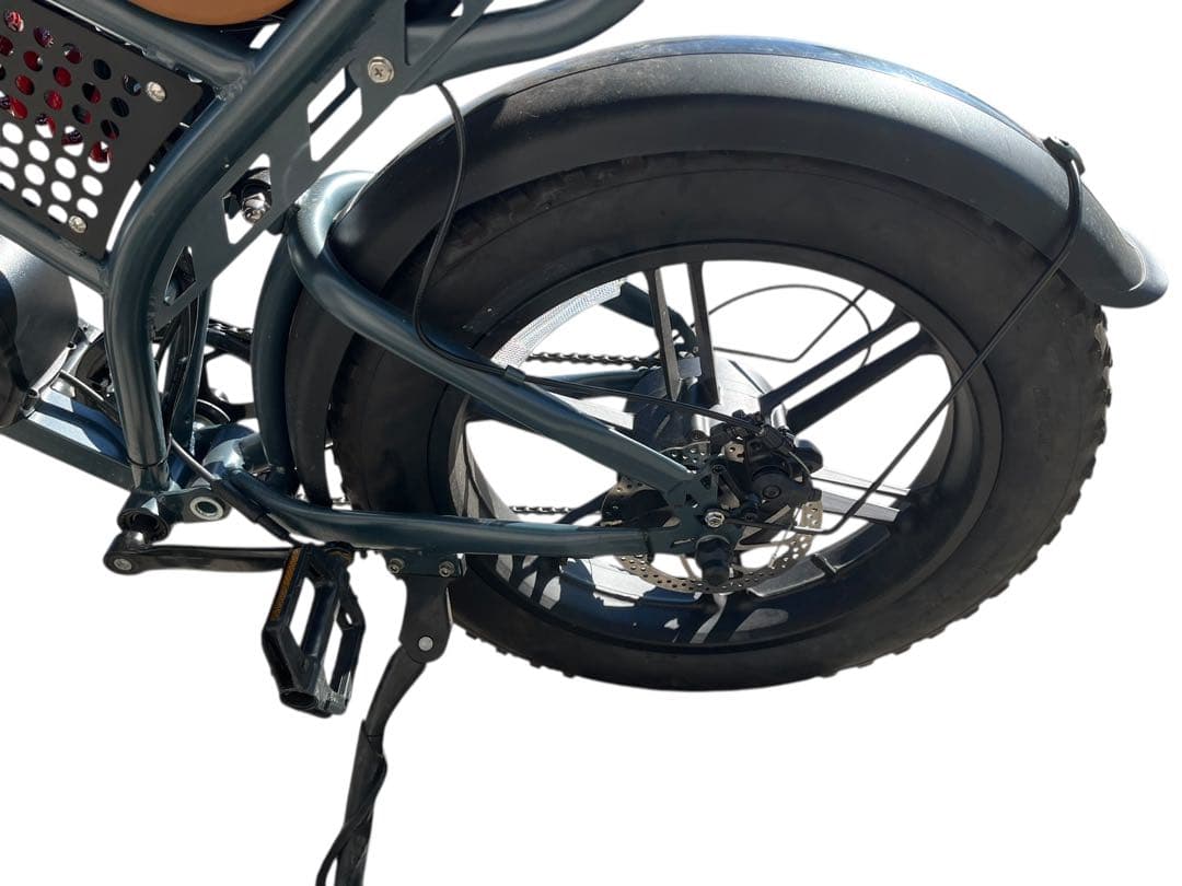DEEPPOWER 折りたたみ電動自転車 ブラック オマケ付き