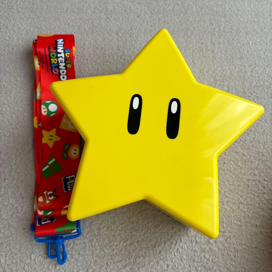 ユニバ USJ マリオ 帽子 スター ポップコーンバケット バケツ