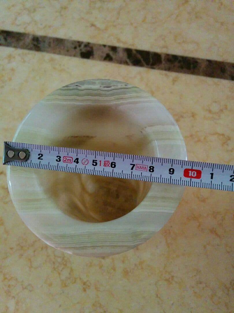 オニキス　花瓶　未使用