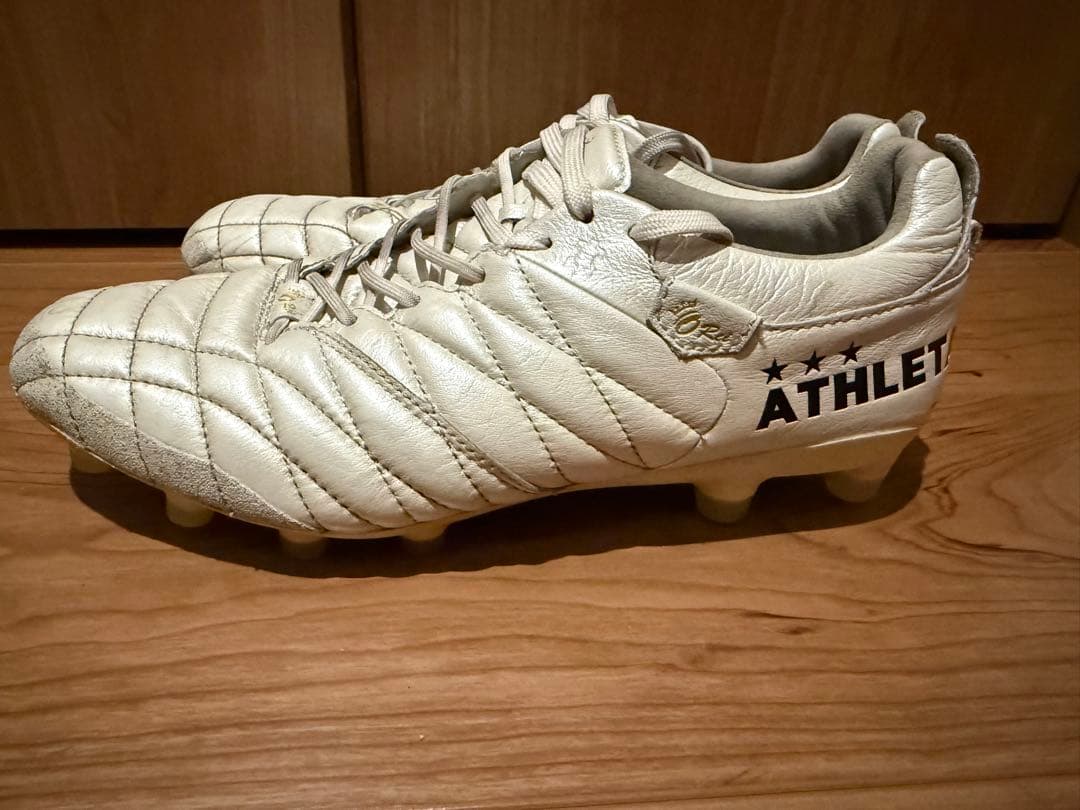【極美品】アスレタ サッカースパイク 25.5cm 天然カンガルーレザー