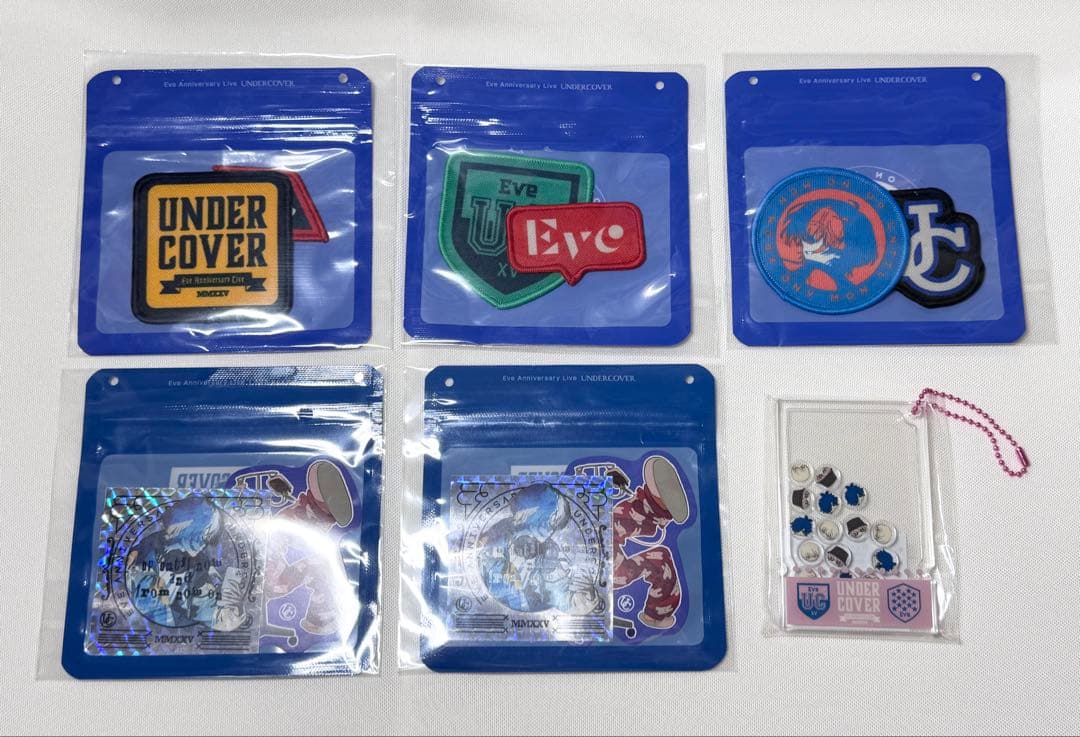 Eve アイコンぬい いぶぬい Eve賞 J賞 ステッカー UnderBlue