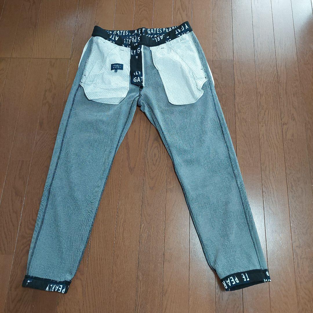 PEARLY GATES ロゴプリントパンツサイズ4です。