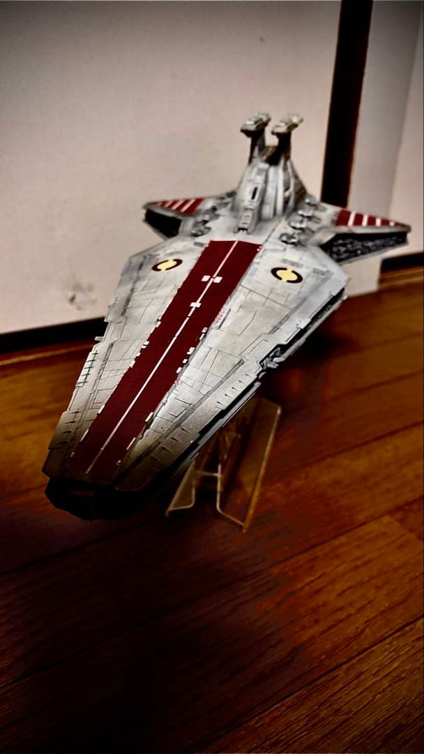 絶版❗️STAR WARS:リパブリックスターデストロイヤー全長約53cm完成品
