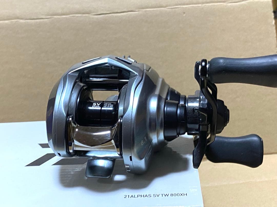 最終値下げ‼️美品‼️機関良好‼️ダイワ21アルファス SVTW800XH 右ハンドル