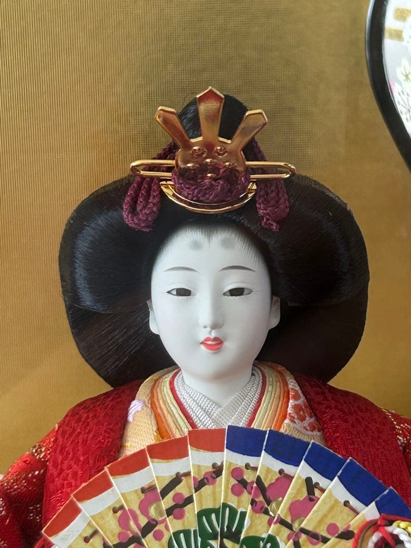 雛人形セット ガラスケース付き