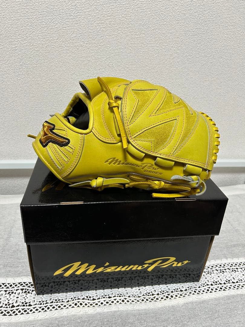 【専用】MizunoPro (ミズノプロ)軟式グローブ イエロー