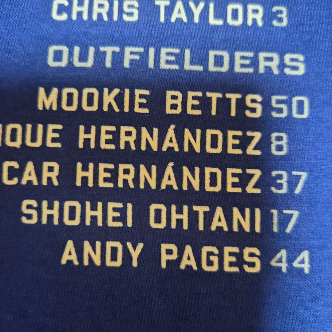 【US直輸入・希少】2024年 ワールドシリーズ優勝記念 ドジャース Tシャツ