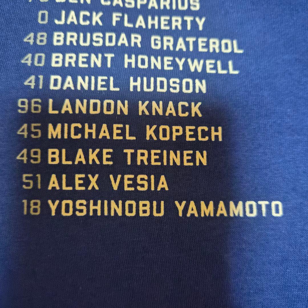 【US直輸入・希少】2024年 ワールドシリーズ優勝記念 ドジャース Tシャツ