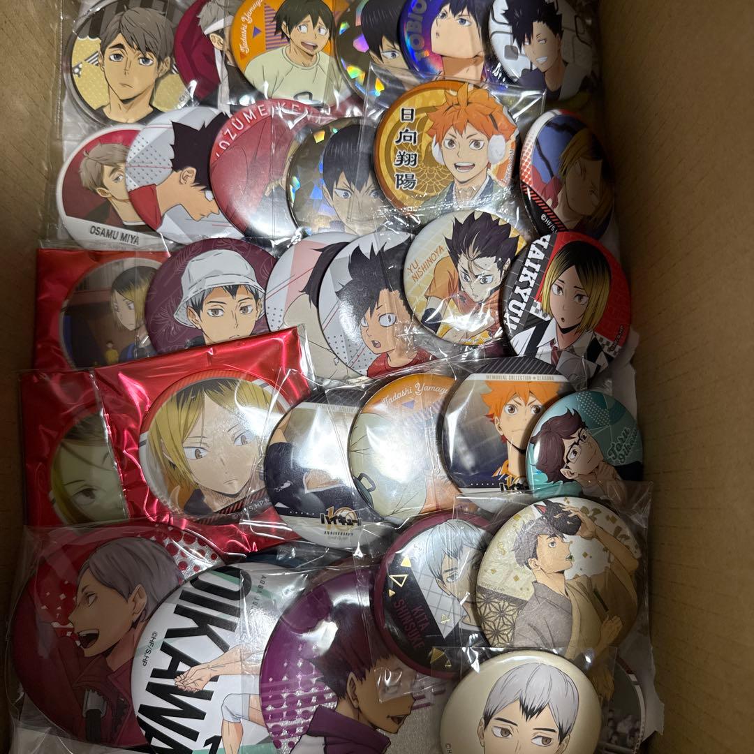 ハイキュー！　バッジ類　約300点大量まとめ売り