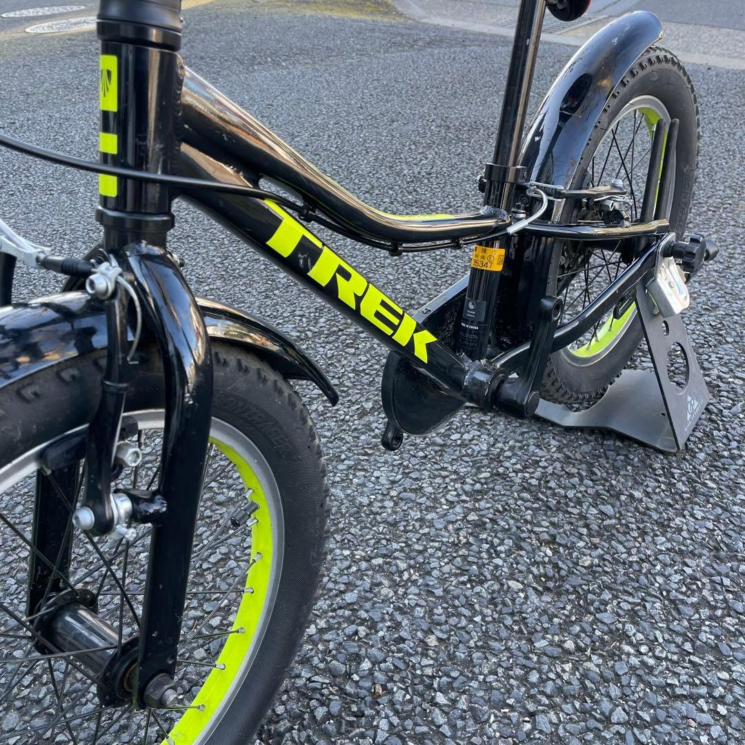 子供用自転車 16インチ Precaliber 身長99-117cm 泥除け付き
