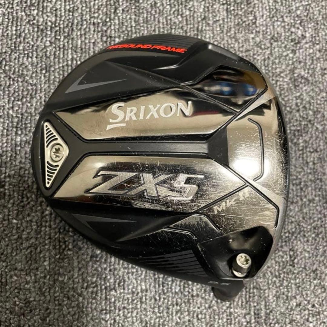 スリクソン　ZX5 MK2 9.5° ドライバー　ヘッドのみ