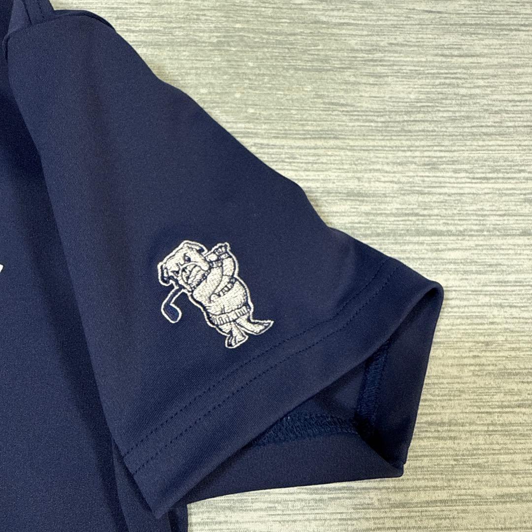 美品 BEAMS GOLF YALE 半袖モックネックシャツ