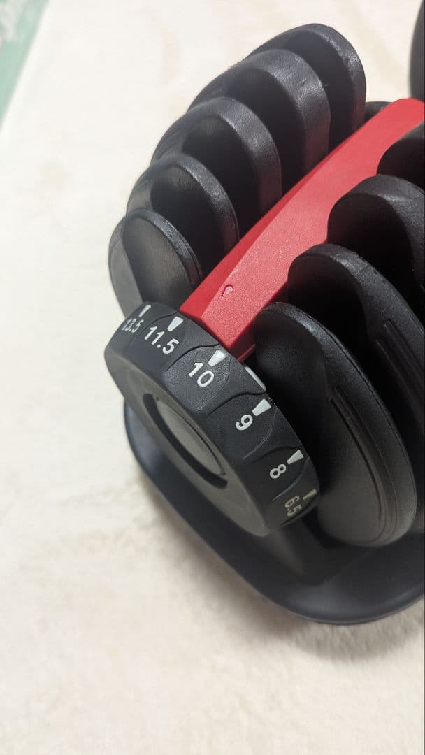 片方だけでも、セットでもok！ 可変式ダンベル 最大24kg　No.1