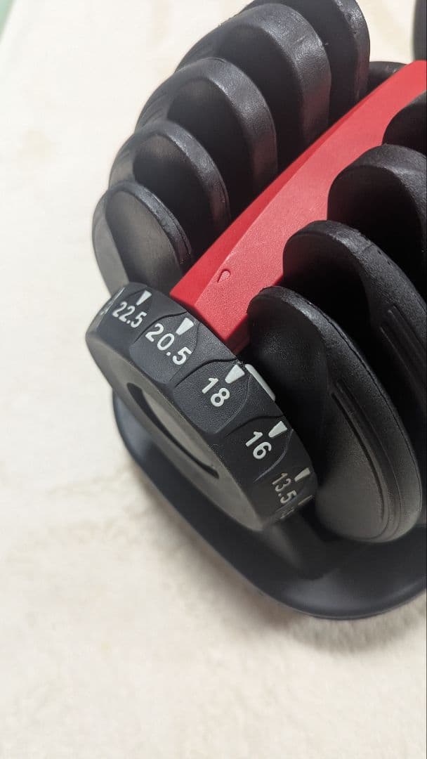 片方だけでも、セットでもok！ 可変式ダンベル 最大24kg　No.1