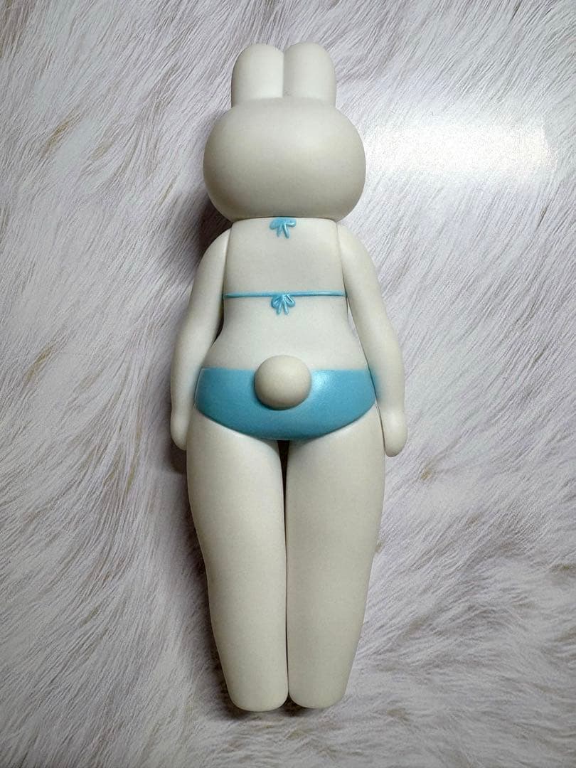 れもんらいふ コンプライアンスウサギ ソフビ 頓知気さきな 白